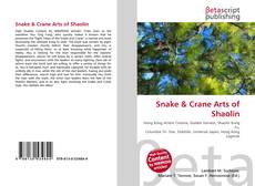 Portada del libro de Snake & Crane Arts of Shaolin