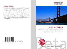 Buchcover von Port of Beirut