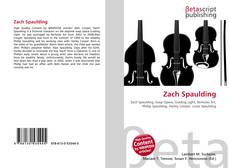 Обложка Zach Spaulding
