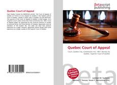 Borítókép a  Quebec Court of Appeal - hoz
