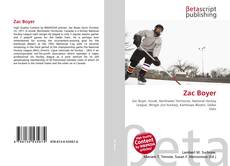 Capa do livro de Zac Boyer 