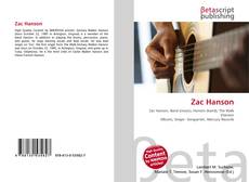 Capa do livro de Zac Hanson 