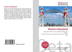 Capa do livro de Western Maryland 