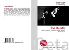 Couverture de Oba Chandler