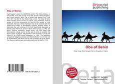 Borítókép a  Oba of Benin - hoz