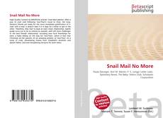 Обложка Snail Mail No More