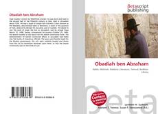 Couverture de Obadiah ben Abraham