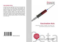 Portada del libro de Vaccination Acts