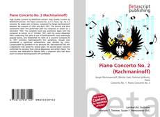 Portada del libro de Piano Concerto No. 2 (Rachmaninoff)
