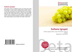 Обложка Sultana (grape)