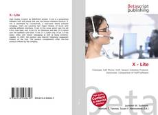 Bookcover of X - Lite