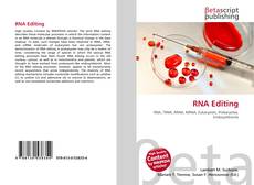 Bookcover of RNA Editing