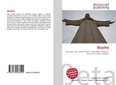 Couverture de Wacho