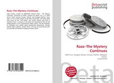 Couverture de Raaz–The Mystery Continues