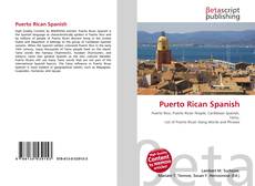 Capa do livro de Puerto Rican Spanish 