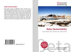 Capa do livro de Raba (Automobile) 