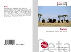 Bookcover of Rabak