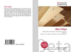 Abu Yahya kitap kapağı