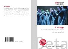 Buchcover von X - Large