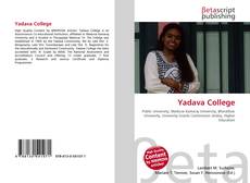Copertina di Yadava College