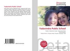 Обложка Yadavindra Public School