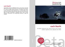 Copertina di vach Nacht