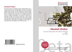 Obadiah Walker的封面