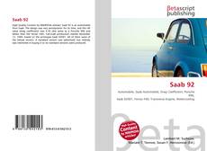 Copertina di Saab 92