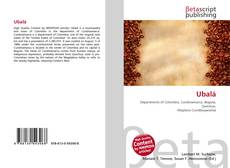 Capa do livro de Ubalá 