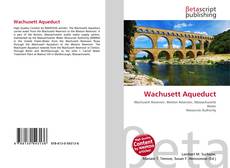Capa do livro de Wachusett Aqueduct 