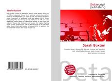 Copertina di Sarah Buxton