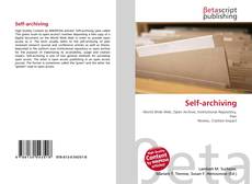 Copertina di Self-archiving