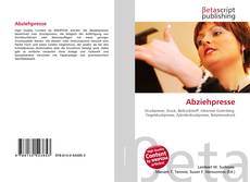 Copertina di Abziehpresse