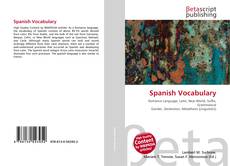 Spanish Vocabulary的封面