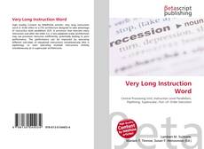 Very Long Instruction Word的封面