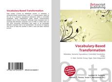 Обложка Vocabulary-Based Transformation