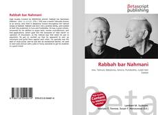 Обложка Rabbah bar Nahmani