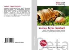 Buchcover von Zachary Taylor (baseball)