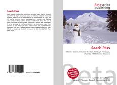 Copertina di Saach Pass