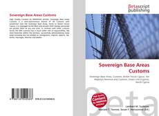Buchcover von Sovereign Base Areas Customs