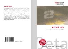 Copertina di Rachid Solh
