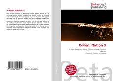 Buchcover von X-Men: Nation X