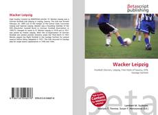 Capa do livro de Wacker Leipzig 