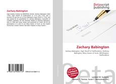 Couverture de Zachary Babington