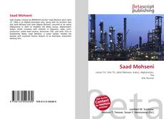 Capa do livro de Saad Mohseni 