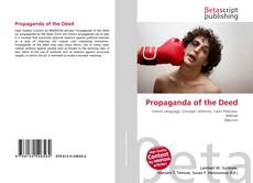 Buchcover von Propaganda of the Deed