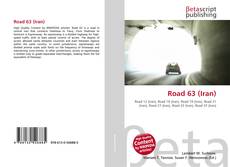 Buchcover von Road 63 (Iran)