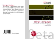 Capa do livro de Ubangian Languages 