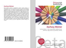 Capa do livro de Zachary Weiner 