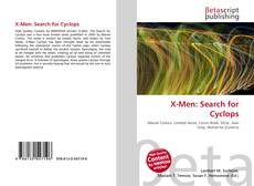 Copertina di X-Men: Search for Cyclops